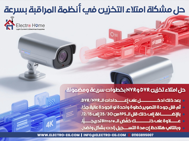 حل-مشكلة-امتلاء-التخزين-في-أنظمة-المراقبة-بسرعة