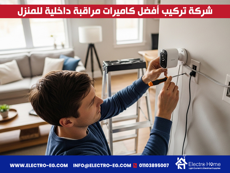 شركة تركيب أفضل كاميرات مراقبة داخلية للمنزل