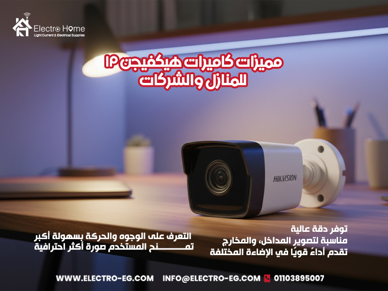 مميزات كاميرات هيكفيجن IP للمنازل والشركات