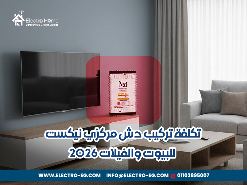 تكلفة-تركيب-دش-مركزي-نيكست-للبيوت-والفيلات-2026